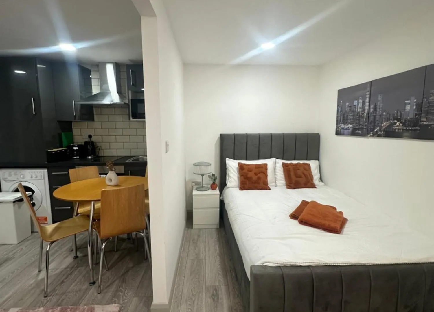 Apartment New Build Cozy Studio Flat In Central London!!4